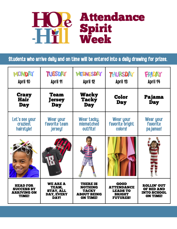 Attendance Spirit Week